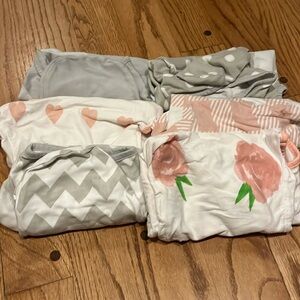 Amazon Kids Sleep Sacks - Gray, Pink, and White